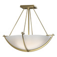 Hubbardton Forge 124555 Compass Small Semi-Flush Mount Light