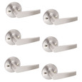 Sure-Loc Cedar Door Lever 6-Pack with Reversible Handing