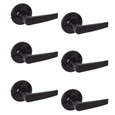 Sure-Loc Cedar Door Lever 6-Pack with Reversible Handing
