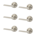 Sure-Loc Mesa Round Lever 6-Pack with Reversible Handing