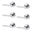 Sure-Loc Mesa Round Lever 6-Pack with Reversible Handing