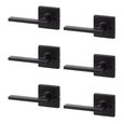 Sure-Loc Mesa Square Lever 6-Pack with Reversible Handing