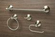 Sure-Loc Boulder Series Single Post Paper Holder Set for Residential Bath Hardware