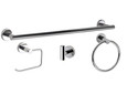 Sure-Loc Sorrento Series Single Post Paper Holder Set for Residential Bathrooms