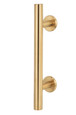 Sure-Loc Stainless Steel Ladder Barn Door Handle with Flush Handle, 12"