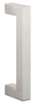 Sure-Loc Square Barn Door Handle, Single-Sided 9"