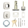 Sure-Loc Forma Single Cylinder Deadbolt with Solid Brass Housing