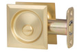 Sure-Loc Square Pocket Door Privacy Pull with 2-3/8" to 2-3/4" Backset