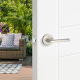 Sure-Loc Escala Round Lever Set with Passage, Privacy, and Dummy Functions