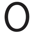 Sure-Loc 6" Stainless Steel House Numbers