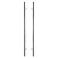Sure-Loc Round Long Door Pull, Double-Sided for 1/2" - 21/4" Thick Doors