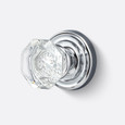 Sure-Loc Torrey Solid Brass Crystal Privacy Knob