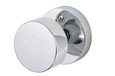 Sure-Loc Zurich Round Knob Lockset with Adjustable 2-3/8" or 2-3/4" Backset