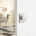 Sure-Loc Zermatt Tubular Knob with Push-Pin Privacy Locking