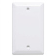 Mulberry 30278 Anodized Aluminum 1-Gang Weatherproof Blank Wallplate