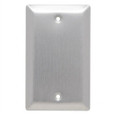 Mulberry 30278 Anodized Aluminum 1-Gang Weatherproof Blank Wallplate