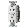 Bryant GFRSTW Commercial-Grade Self-Test GFCI Receptacle, 15A-20A