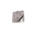 Bryant B1254GY Quadplex Lexan Cover Plate
