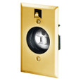 Bryant 2828G Clock Hanger Receptacle, NM5-15R Configuration