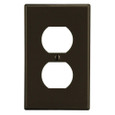 Bryant P8 Series 1-Gang Duplex Wallplate