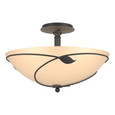 Hubbardton Forge 126732 Forged Leaves Large Semi-Flush Mount Light