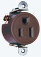 Bryant 5684 Single Grounding Receptacle