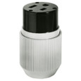 Bryant 9630NC Rubber NEMA 6-30P Straight Blade Plug