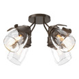 Hubbardton Forge 121371 Lapas 4-Light Semi-Flush