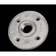 SEPCO 2F Zinc-Plated Malleable Iron Threaded Insert Floor Flange, 3/4-Inch