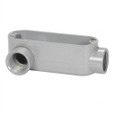 SEPCO LR10A Sand-Cast Copper-Free Aluminum LR Conduit Body, 4-Inch