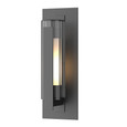 Hubbardton Forge HUB-307282 Vertical Bar Fluted Glass Medium Outdoor Sconce