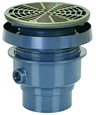 Sioux Chief 832 Series 6" Round PVC No-Hub Finish Line Drain Strainer