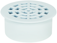 Sioux Chief 845 Series Inside Pipe Drain Insert, White Finish