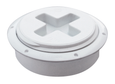 Sioux Chief 875 Series White DWV Cleanout Bushing with Plug, 3" - 4"