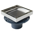 Sioux Chief 821-2PTQ Shower Drain with Tile-In Head, 2" Schedule 40 Connection