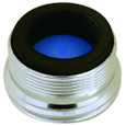 Sioux Chief 290-21110 Dual-Thread Aerator Adapter, 3/4" MHT, Chrome-Plated Brass