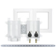 Sioux Chief 696-G2303XF No-Lead OxBox Washing Machine Outlet Box, PEX F1807 Crimp Connection
