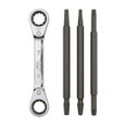 Sioux Chief 4-Piece Ratchet Seat Wrench Set