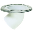 Sioux Chief 889-45PM 3" PVC Closet Flange, Spigot Connection with 45° Stainless Steel Swivel Ring