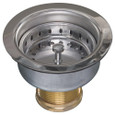 Sioux Chief 245-16450C04 Deep Cup Sink Strainer, Stainless Steel with Chrome Finish