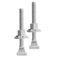 Sioux Chief 427-PB Plumb Perfect Open-End Closet Bolts, 2-1/2" & 3-1/2" Lengths