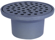Sioux Chief 844 Series Cast Iron Floor Drain and Grate Set
