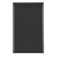 Leviton 8071412 80714-E Thermoplastic Nylon Box Mount 1-Gang Blank Wallplate
