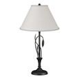 Hubbardton Forge HUB-266760 Forged Leaves and Vase Table Lamp