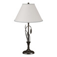 Hubbardton Forge HUB-266760 Forged Leaves and Vase Table Lamp