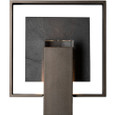 Hubbardton Forge HUB-302602 Shadow Box Medium w/Slate Outdoor Sconce