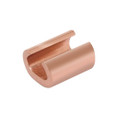 Burndy YC4C6 Unplated Copper C-Tap Compression Connector, 6-4 AWG