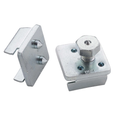 nVent CADDY BC23A000EG A Strut Internal Beam Clamp, Electrogalvanized Steel
