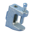 nVent CADDY BC260025EG Cast Iron Universal Beam Clamp, Tapped Hole, 1/4-Inch Rod, Electrogalvanized