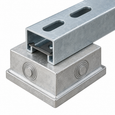 nVent CADDY MFA625 Strut Clip with Stud, Pack of 100